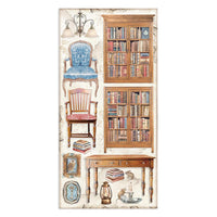 Vintage Library - Stamperia Collectables Double-Sided Paper 6"X12" 10/Pkg