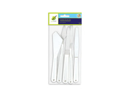 Color Factory Tool: Palette Knife Set x5 Plastic