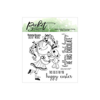 Bunny Dear - Picket Fence Studios 4"X4" Stamp Set
