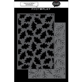 PhotoPlay LEAVES ARE FALLING Stencil Set