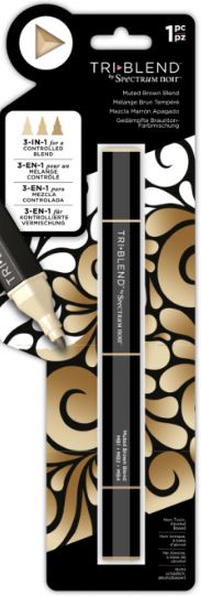 Muted Brown Blend - Spectrum Noir Triblend Marker