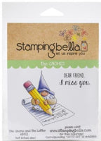 Gnome & The Letter - Stamping Bella Cling Stamps