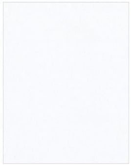 White  Bazzill Classic Smooth Cardstock 8.5"X11"
