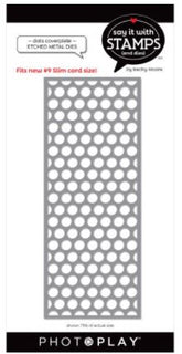 #9 Dots Coverplate - PhotoPlay Say It With Stamps Die