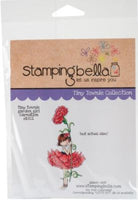 Garden Girl Carnation - Stamping Bella Cling Stamps