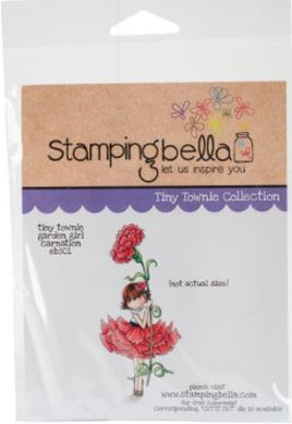 Garden Girl Carnation - Stamping Bella Cling Stamps