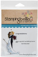 Brett & Brenda Get Married - Stamping Bella Cling Stamps