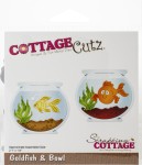CottageCutz Dies-Goldfish & Bowl