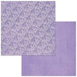 BoBunny Double Dot Lace Double-Sided Cardstock 12"X12" Lavender