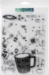 Concord & 9th Clear Stamps 6"X8"-Coffee Blend Turnabout