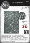 Sizzix 3D Texture Fades Embossing Folder By Tim Holtz-Cracked Leather