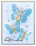 Spellbinders Etched Dies By Bibi Cameron-Delicate Butterflies- Bibi's Butterflies