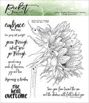 Picket Fence Studios 6"X6" Stamp Set-Face The Sun