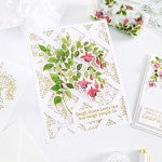 Pinkfresh Studio Foiled Washi Tape 4"X11yd-Fuchsias