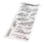 Pinkfresh Studio Clear Slimline Stamp Set 4