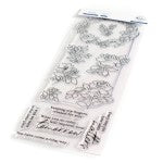 Pinkfresh Studio Clear Slimline Stamp Set 4
