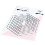 Pinkfresh Studio Die Set-Nested Hexagons