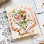 Pinkfresh Studio Die Set-Nested Hexagons