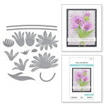 Spellbinders Etched Dies By Becca Feeken-Daisies -Layered Fleur Bouquet