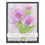 Spellbinders Etched Dies By Becca Feeken-Daisies -Layered Fleur Bouquet