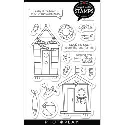 PhotoPlay Say It With Stamps Photopolymer Stamps -A Day At The Beach