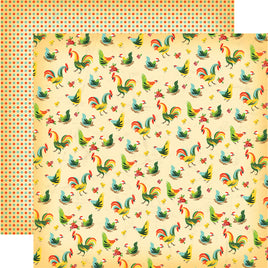 Carta Bella 12 X12 Country Kitchen Collection  Kitchen Roosters