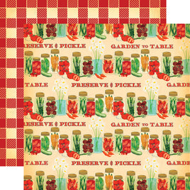 Carta Bella 12 X12 Country Kitchen Collection   Preserve and Pickle