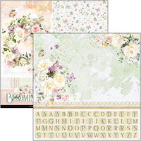 Ciao Bella Blooming Patterns Pad 12"x12" 8/Pkg