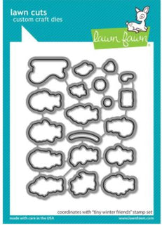 Tiny Winter Friends - Lawn Cuts Custom Craft Die