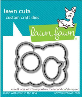 How You Bean? Mint Add-On - Lawn Cuts Custom Craft Die