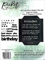 A2 Full Front Shaker - Picket Fence Studios Steel Dies