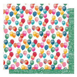 Celebrate - Add Another Candle Double-Sided Cardstock 12"X12"