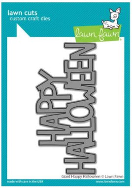 Giant Happy Halloween - Lawn Cuts Custom Craft Die