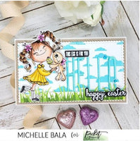 Bunny Dear - Picket Fence Studios 4"X4" Stamp Set