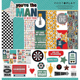 You're The Man - PhotoPlay Collection Pack 12"X12"