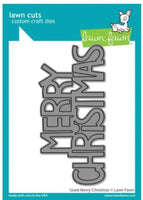 Giant Merry Christmas - Lawn Cuts Custom Craft Die