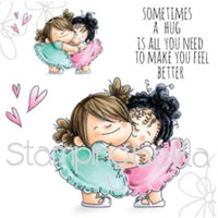 Huggy Squidgies - Stamping Bella Cling Stamps