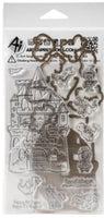 Castle - Art Impressions Critter Cubbies Clear Stamp & Die Set