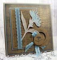 Creative Expressions: Michaelmas Daisy Pre Cut Stamp