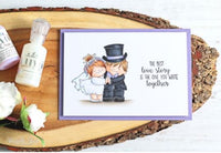 Love Story Squidgy - Stamping Bella Cling Stamps