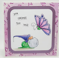 The Gnome & The Butterfly - Stamping Bella Cling Stamps