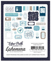 Icons, Winter Magic - Echo Park Cardstock Ephemera 33/Pkg