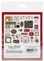Echo Park Cardstock Ephemera 33/Pkg - A Gingerbread Christmas