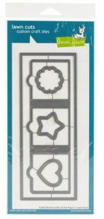 Small Slimline W/Lift The Flaps - Lawn Fawn Craft Die