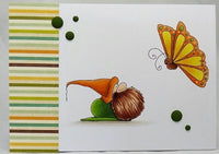 The Gnome & The Butterfly - Stamping Bella Cling Stamps