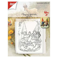 Joy! Crafts Clear Stamp - Playing Gnomes