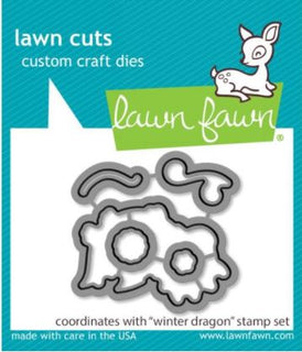 Winter Dragon -  Lawn Fawn Craft Die