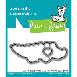 Croc My World - Lawn Cuts Custom Craft Die