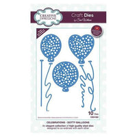 Dies by Sue Wilson Celebrations Collection Dotty Ballons