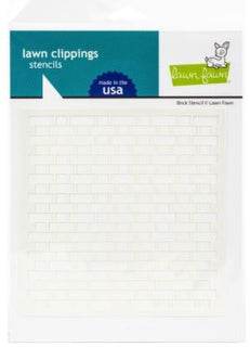 Brick -  Lawn Fawn Clippings Stencils